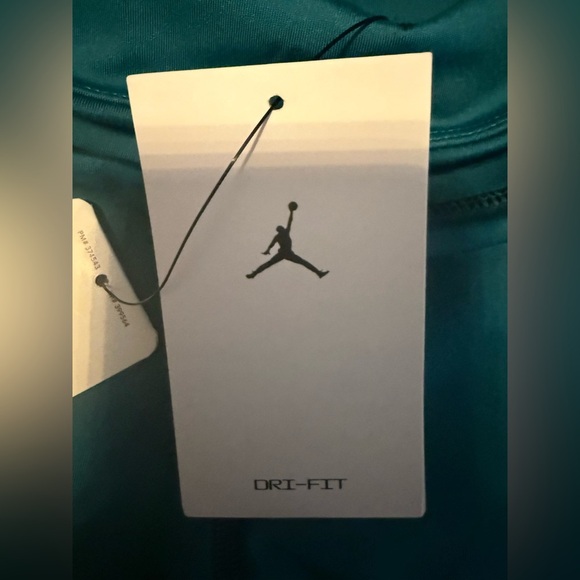 XS NWT Nike Women's Air Jordan Sport Leggings "Teal"/ "Sky J Teal” Standard Fit - Picture 6 of 6